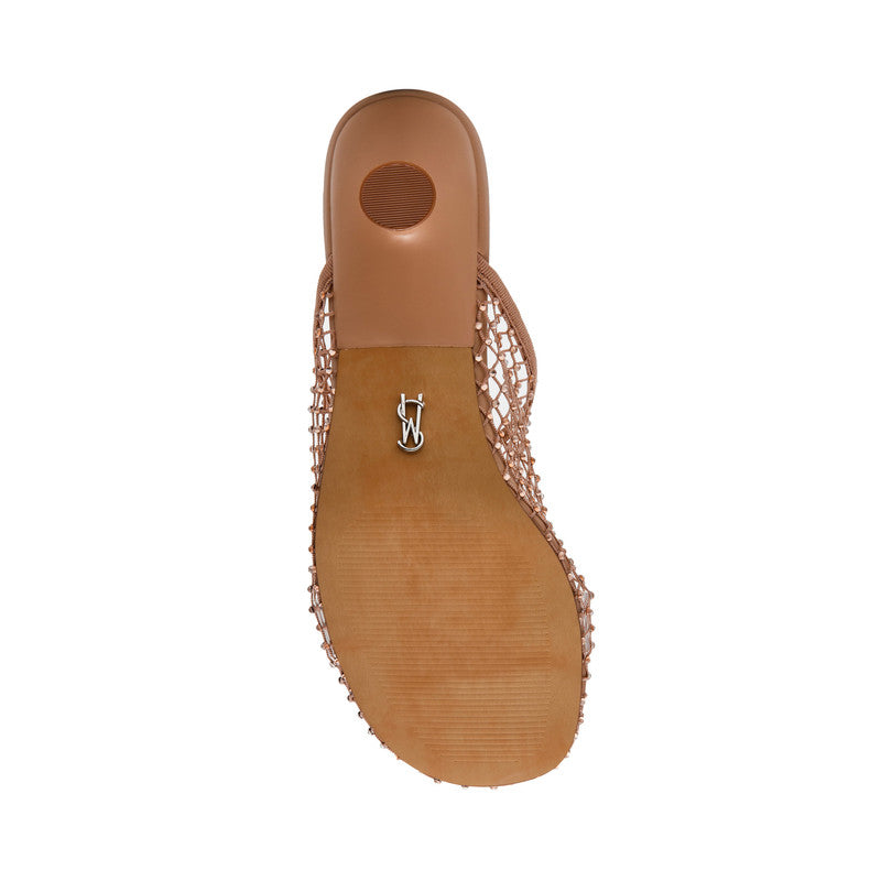 Steve Madden X-ray Women's Rose Gold Mules - outsole view