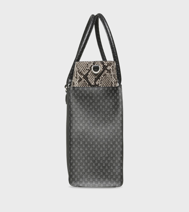 Bmario-M Black & Silver Women's Tote Bag - view 3