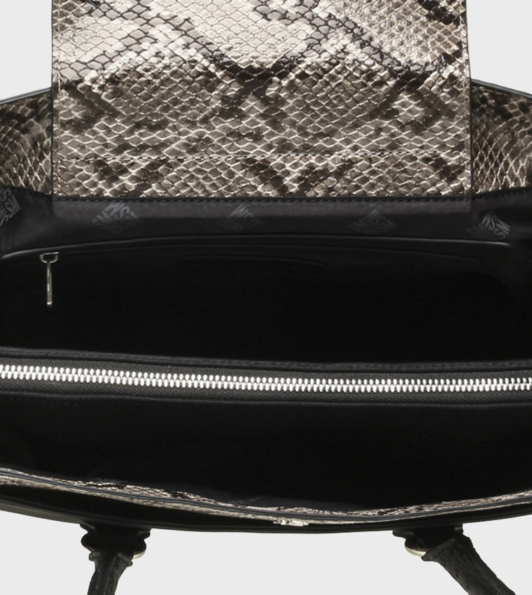 Bmario-M Black & Silver Women's Tote Bag - view 5
