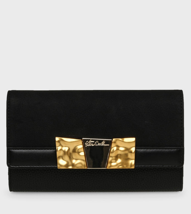 Bclaud Black/Gold Women's Wallet
