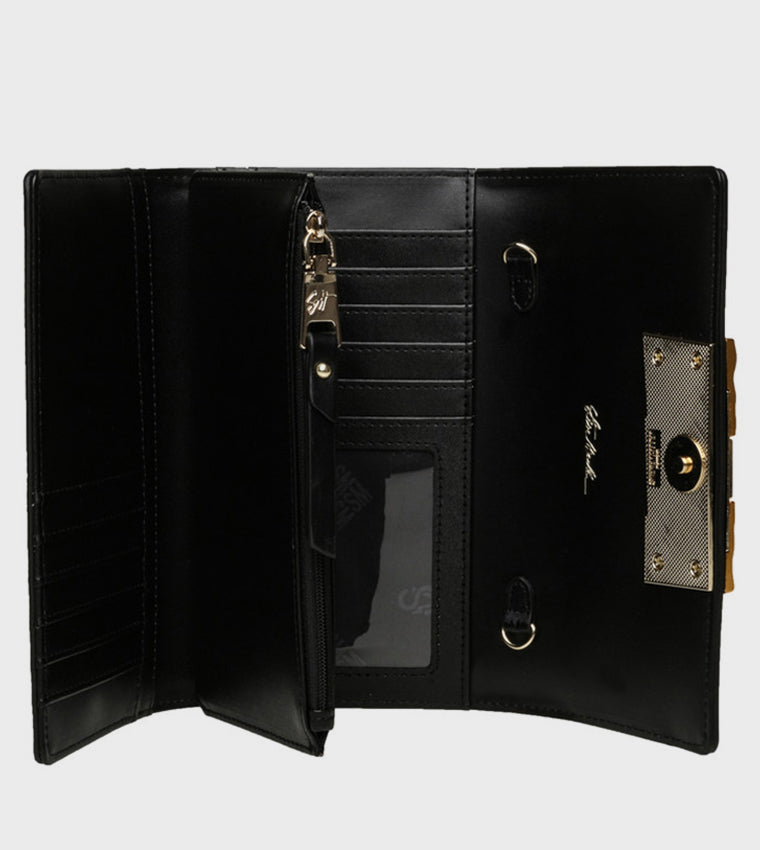 Bclaud Black/Gold Women's Wallet - view 2