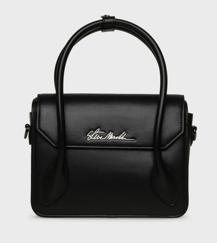 Bhex Black/Gunmetal Women's Satchel Bag