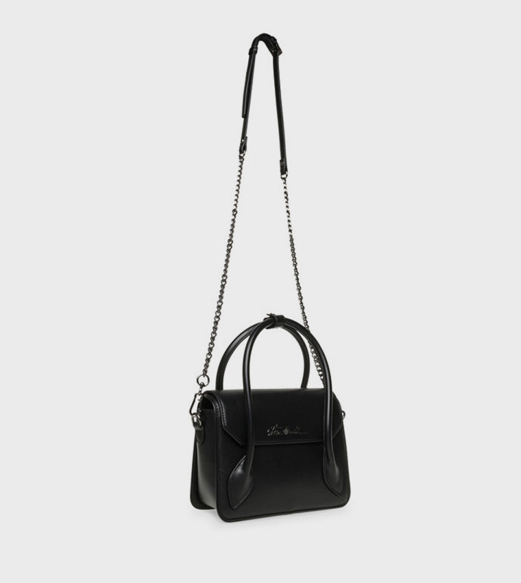 Bhex Black/Gunmetal Women's Satchel Bag - view 2