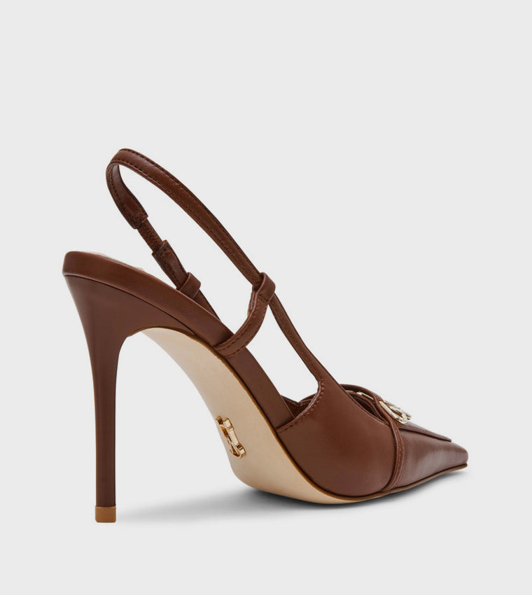 Dossier Women's Brown Heeled Sandals - view 4