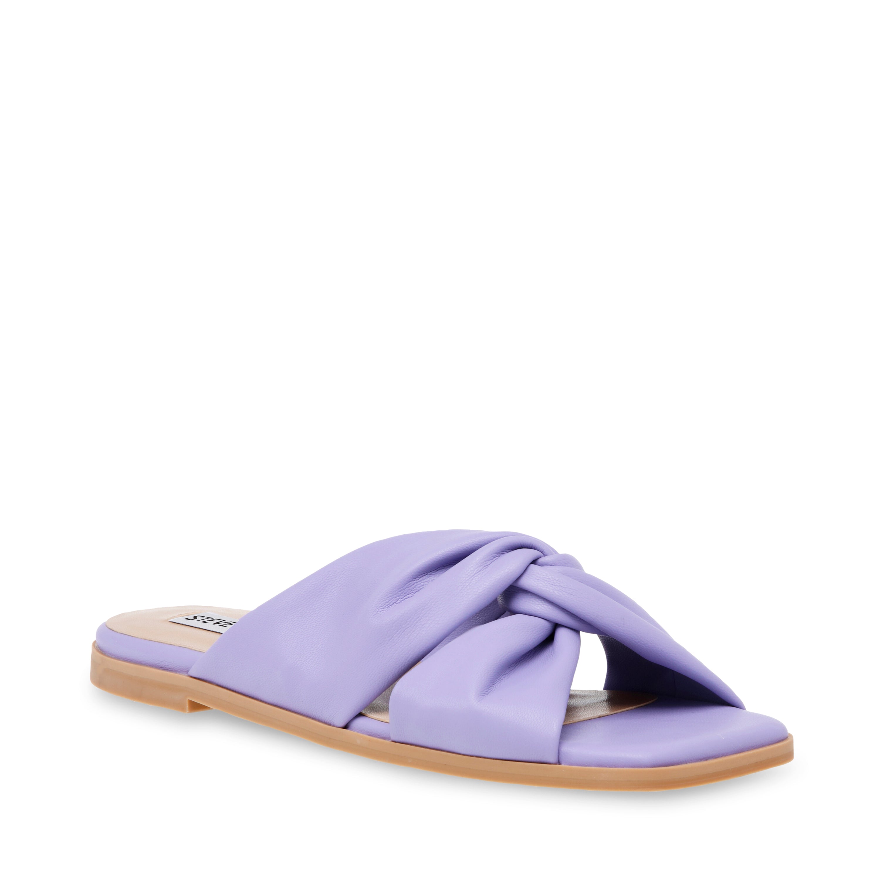 HOORAY LAVENDER BLOOMS FLAT SANDALS