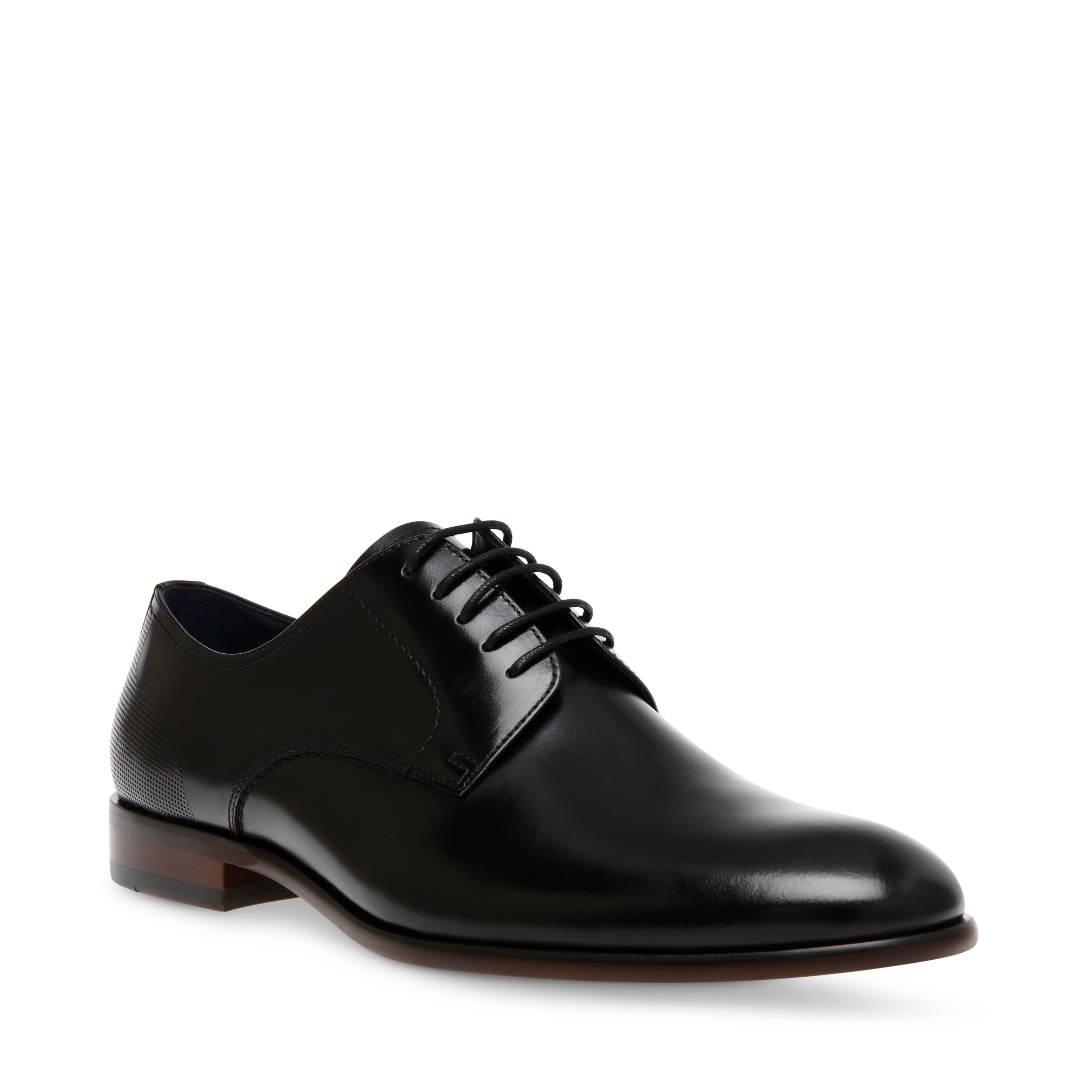 steve madden black dress shoes Men's Hasan Oxford Shoes, Black, 12M, Leather Made with high Steve Madden Stewart Loafer Women's